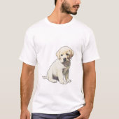 Labrador Retriever Puppy T-shirt (Voorkant)