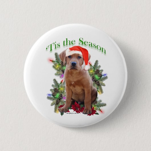 Labrador Retriever Puppy 'Tis de ... - Button (Voorkant)