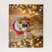 Labrador retriever, puzzle de laboratoire jaune (Vertical)