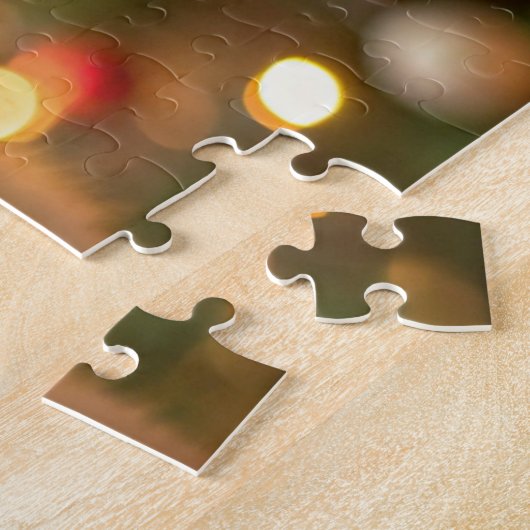 Labrador retriever, puzzle de laboratoire jaune (Côté)