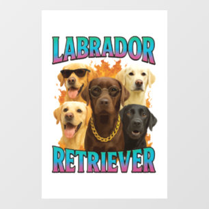 Labrador Retriever Raamsticker