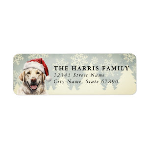 Labrador Retriever Retouradreslabels Etiket