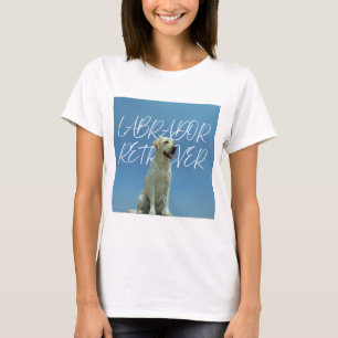 Labrador Retriever Retro Foto Hond Moeder Cadeau T T-shirt
