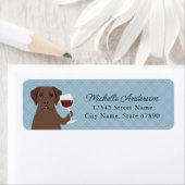Labrador Retriever Return Address Labels (Insitu)