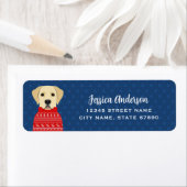 Labrador Retriever Return Address Labels (Insitu)
