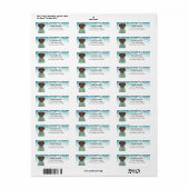 Labrador Retriever Return Address Labels (Full Sheet)