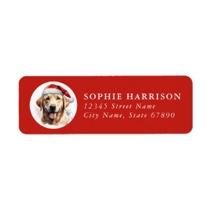 Labrador Retriever Return Address Labels