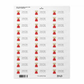 Labrador Retriever Return Address Labels (Full Sheet)