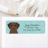 Labrador Retriever Return Address Labels (Insitu)