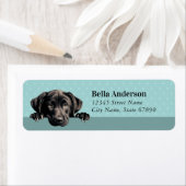 Labrador Retriever Return Address Labels (Insitu)