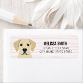 Labrador Retriever Return Address Labels (Insitu)