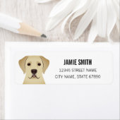 Labrador Retriever Return Address Labels (Insitu)