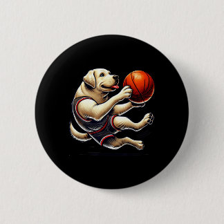Labrador Retriever Schiet Baseball Ronde Button 5,7 Cm