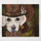 Labrador Retriever Sparkling Wijnetiket (Enkel label)