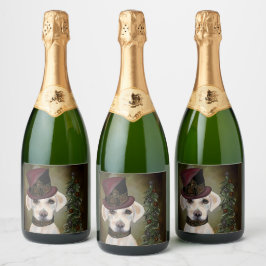 LABRADOR RETRIEVER SPARKLING WIJNETIKET