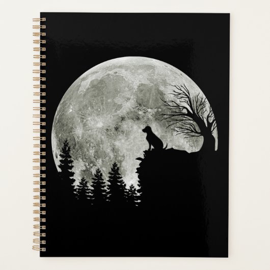 Labrador Retriever Stand On Mountain Halloween (Devant)