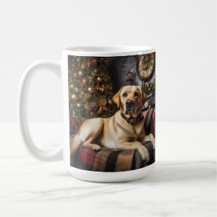 Labrador Retriever SteamPunk Christmas Mok Cup