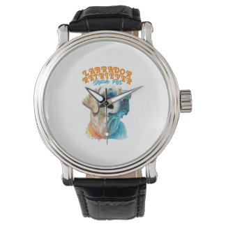 Labrador Retriever Stijlvolle Huisdieren Horloge
