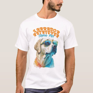 Labrador Retriever Stijlvolle Huisdieren T-shirt