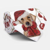 Labrador Retriever Stropdas (Opgerold)