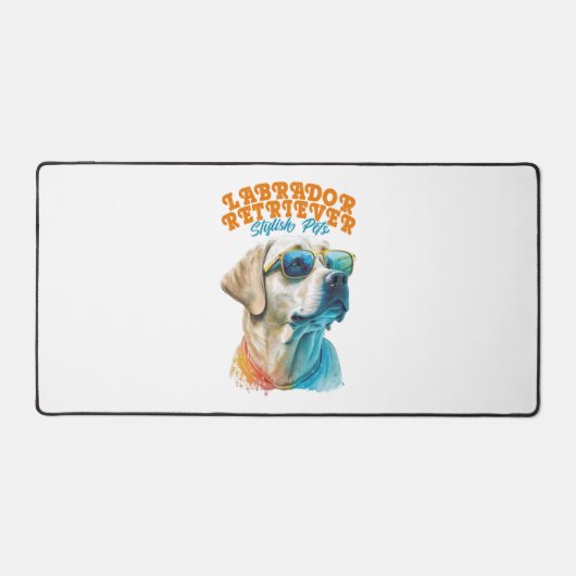Labrador Retriever Stylish Animaux (Recto)