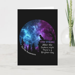 Labrador Retriever Suicide Awareness Pet Lovers Fa Kaart