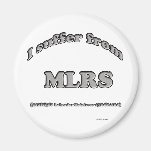 Labrador Retriever Syndroom - Magneet (Voorkant)