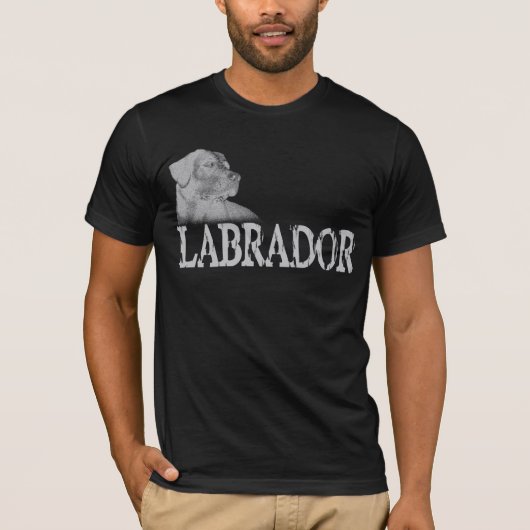 Labrador Retriever T-shirt (Voorkant)