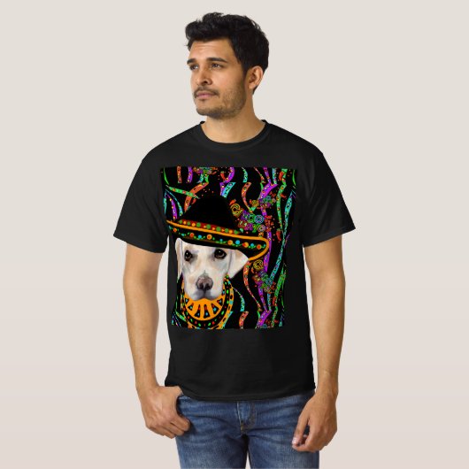 Labrador Retriever T-shirt (Voorkant volledig)