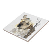 Labrador Retriever Tegeltje (Zijkant)