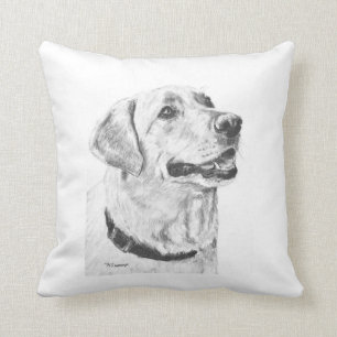 Labrador Retriever Tekening Kussen