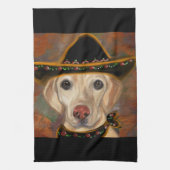 Labrador Retriever Theedoek (Verticaal)