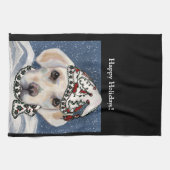 Labrador Retriever Theedoek (Horizontaal)