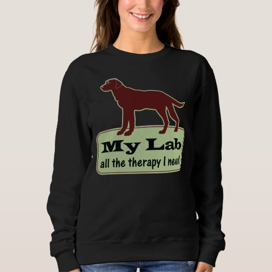 Labrador Retriever-therapie Trui (Voorkant)