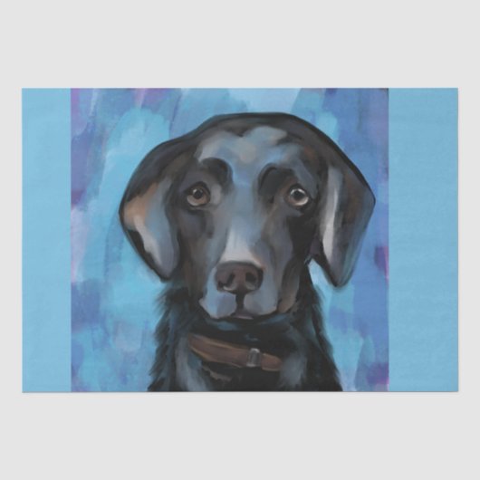 Labrador Retriever Tissuepapier (Voorkant)