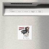 Labrador Retriever Trio 2 - Magnet (In Situ (Lave-vaisselle))