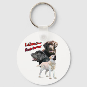 Labrador Retriever Trio 2 - Sleutelhanger