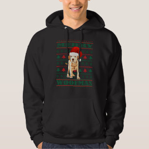 Labrador Retriever Ugly KerstSweater Hoodie