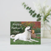Labrador Retriever Vaderdag briefkaart (Staand voorkant)