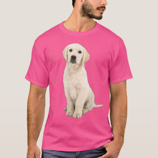 Labrador Retriever Vrouwen Mannen Kinderen Witte L T-shirt