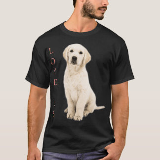 Labrador Retriever Vrouwen Mannen Wit Lab T-shirt