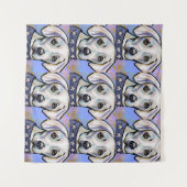 Labrador Retriever Wandkleed (Voorkant (horizontaal))