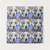 Labrador Retriever Wandkleed (Voorkant)