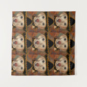 Labrador Retriever Wandkleed (Voorkant (horizontaal))