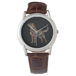 Labrador Retriever Watch, Camo Watch Mannen Horloge