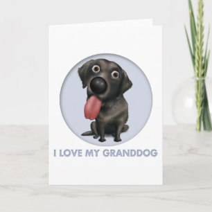 Labrador Retriever (zwart) Granddog Kaart