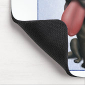 Labrador Retriever (zwart) Muismat (Hoek)