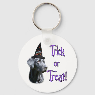 Labrador Retriever (zwart)Trick Sleutelhanger