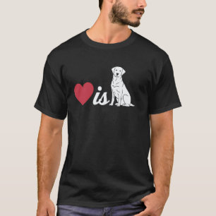 Labrador Retrieverliefhebber Funny hondeneigenaar T-shirt