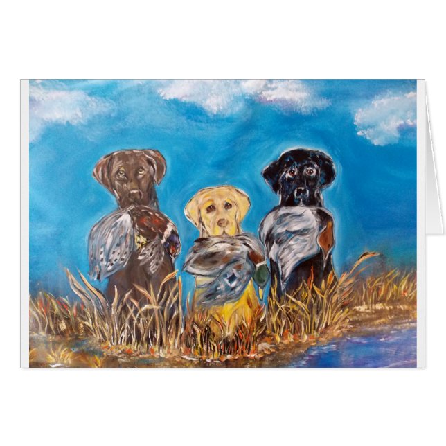LABRADOR RETRIEVERS (Devant horizontal)